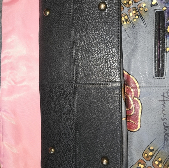 Anuschka LARGE TOTE- A Work of art! Desert Rose pattern. Excellent Condtion. - Picture 3 of 16